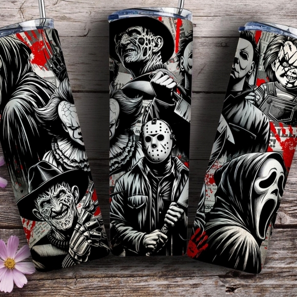(1) Halloween Tumbler, Tumbler With Straw - Picture 1 of 4